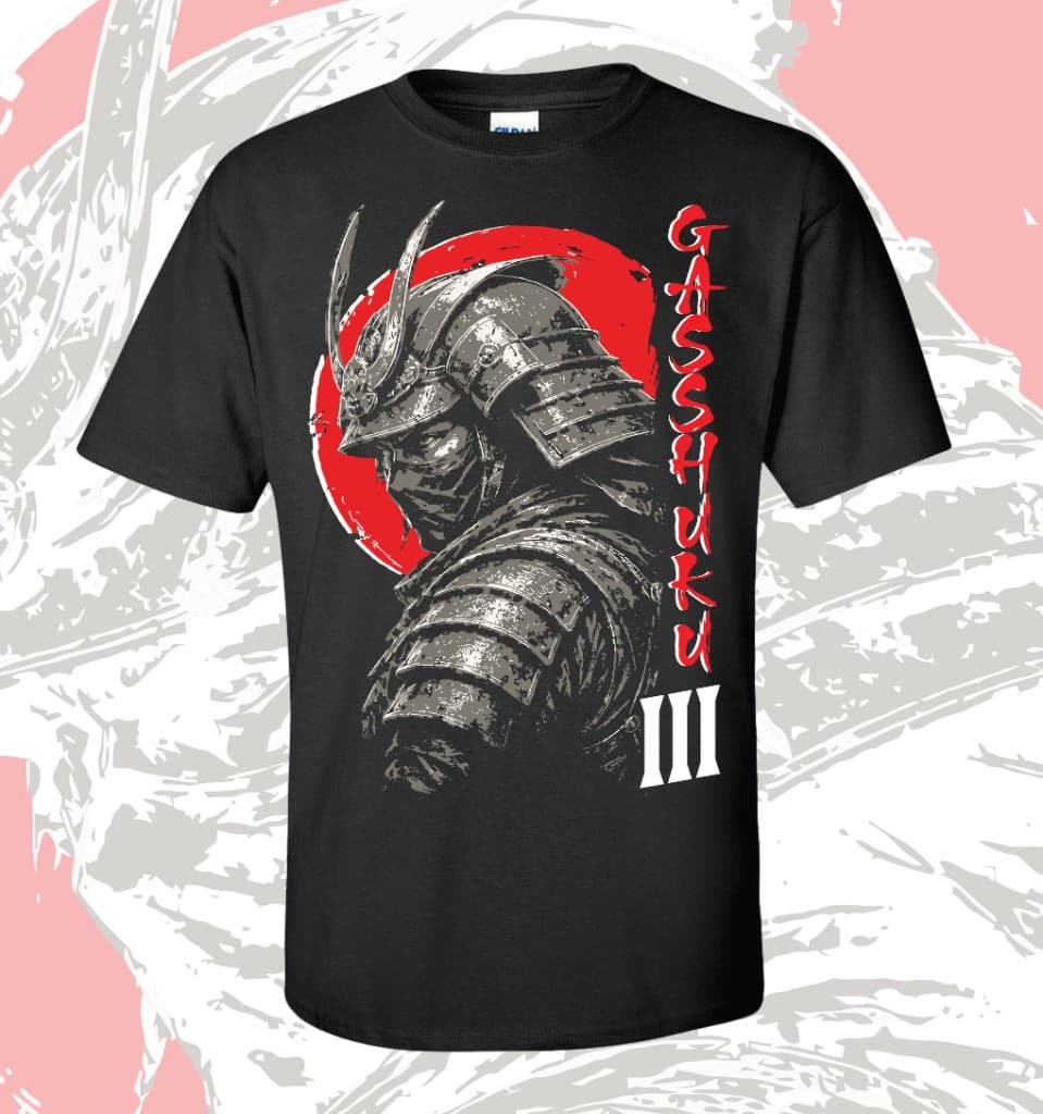 Chandail du Gasshuku III — samouraï et titre vertical